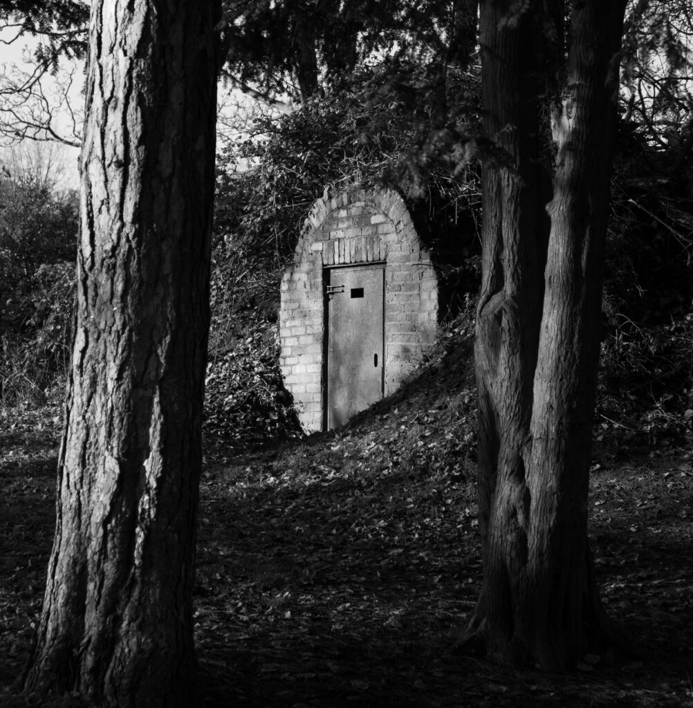 Hillside bunker shelter